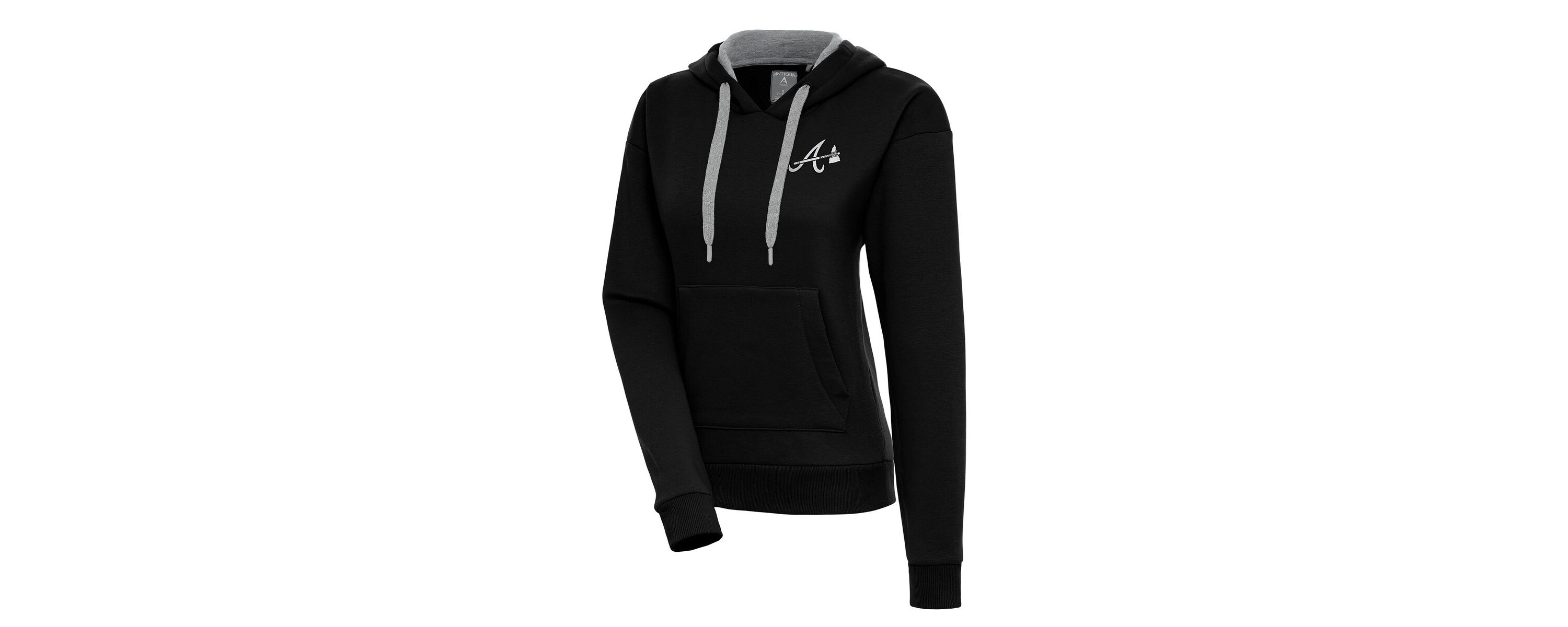 MLB Atlanta Braves Brushed Metallic Victory Pullover Hoodie