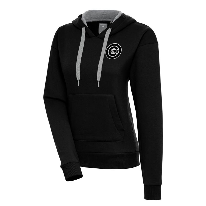 MLB Chicago Cubs Brushed Metallic Victory Pullover Hoodie