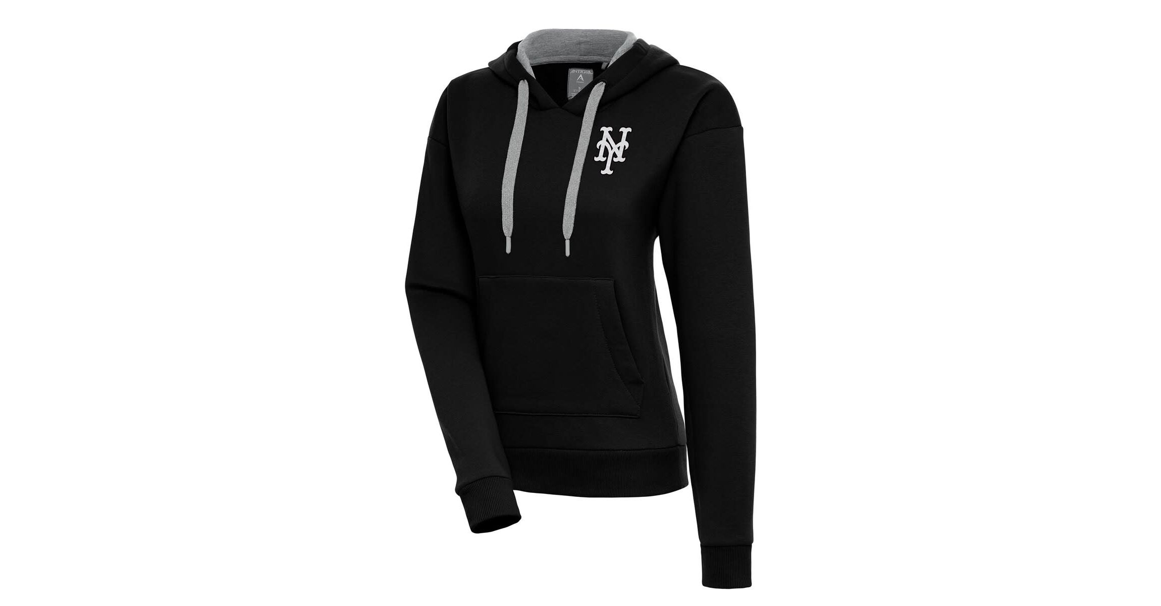 MLB New York Mets Brushed Metallic Victory Pullover Hoodie