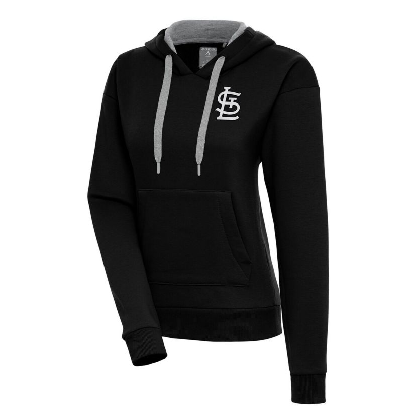MLB St. Louis Cardinals Brushed Metallic Victory Pullover Hoodie