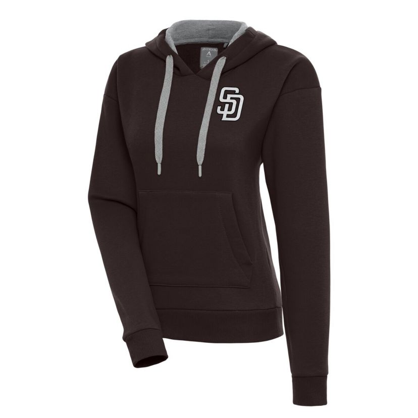 MLB San Diego Padres Brushed Metallic Victory Pullover Hoodie