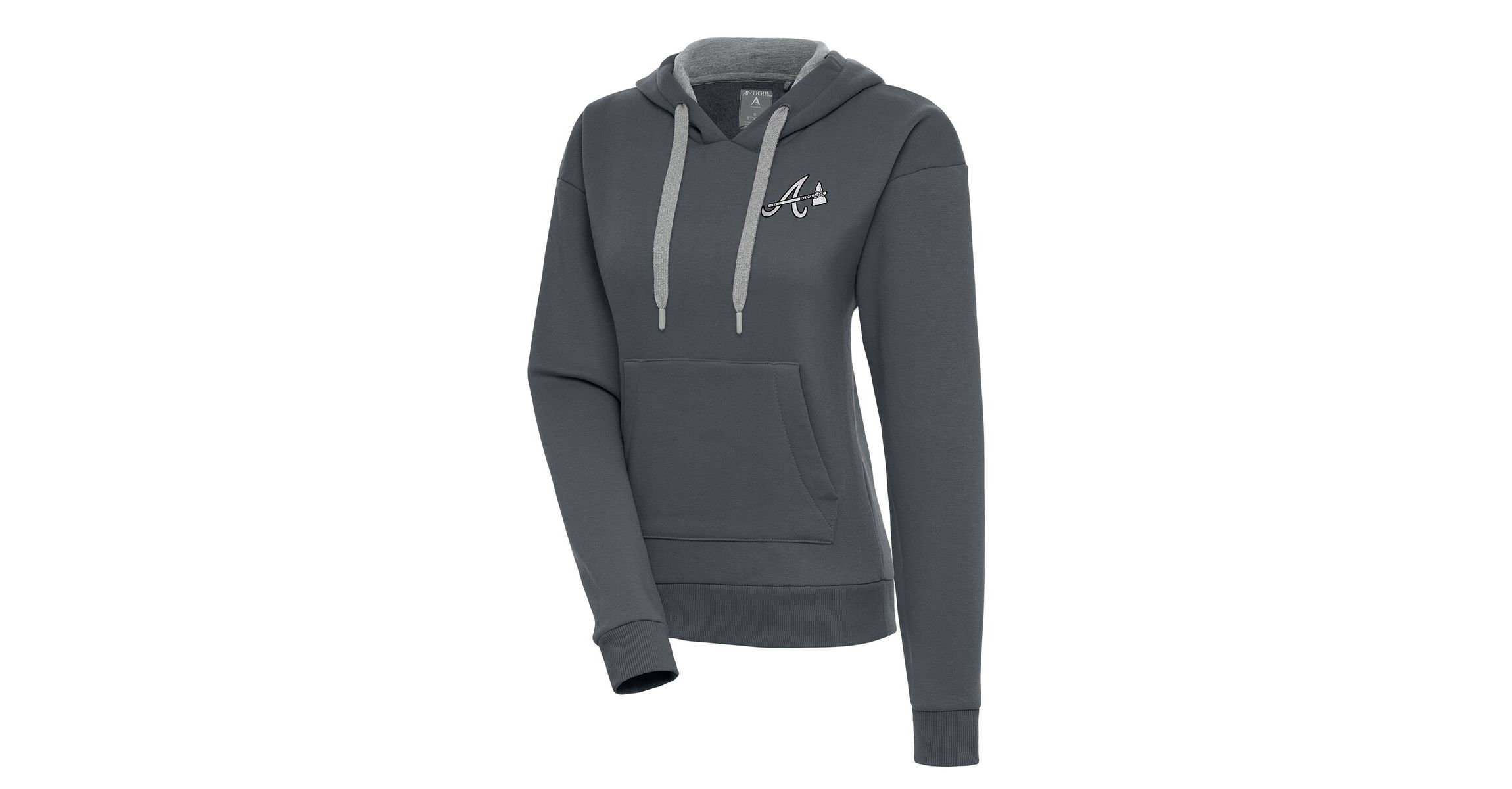 MLB Atlanta Braves Brushed Metallic Victory Pullover Hoodie