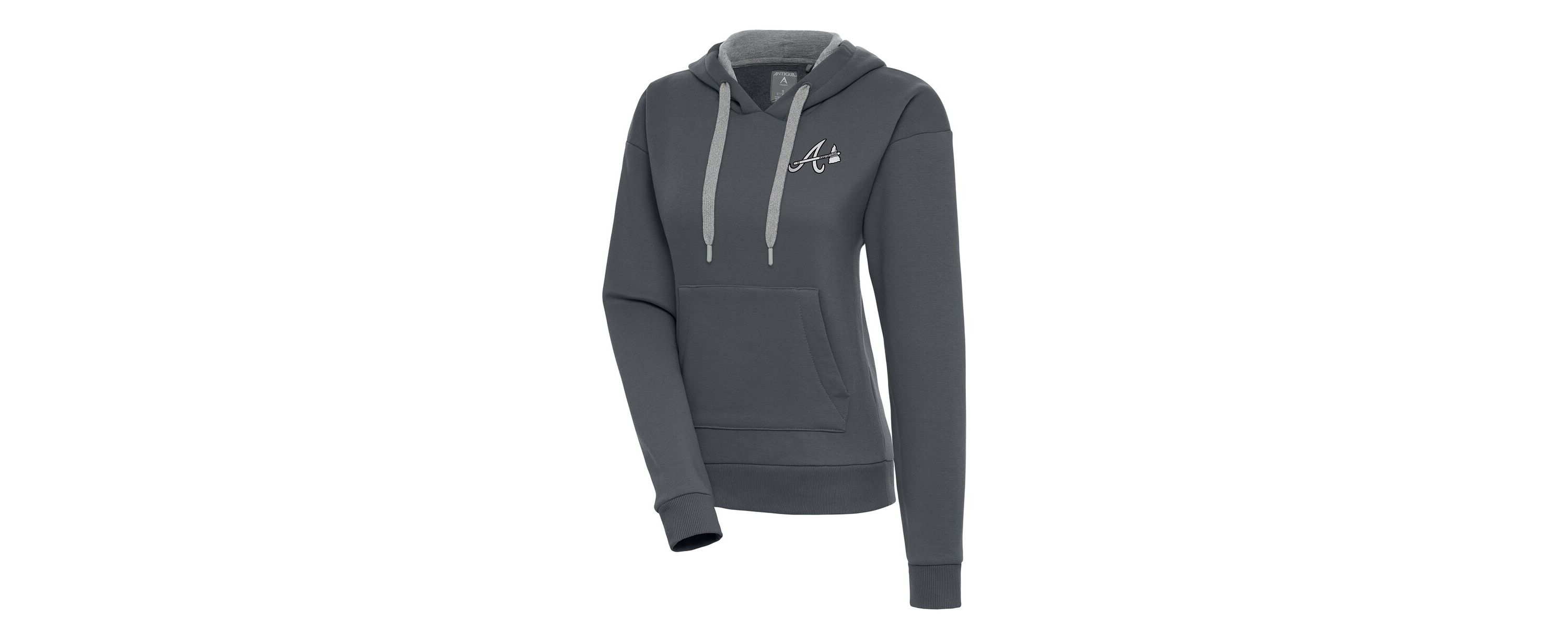 MLB Atlanta Braves Brushed Metallic Victory Pullover Hoodie