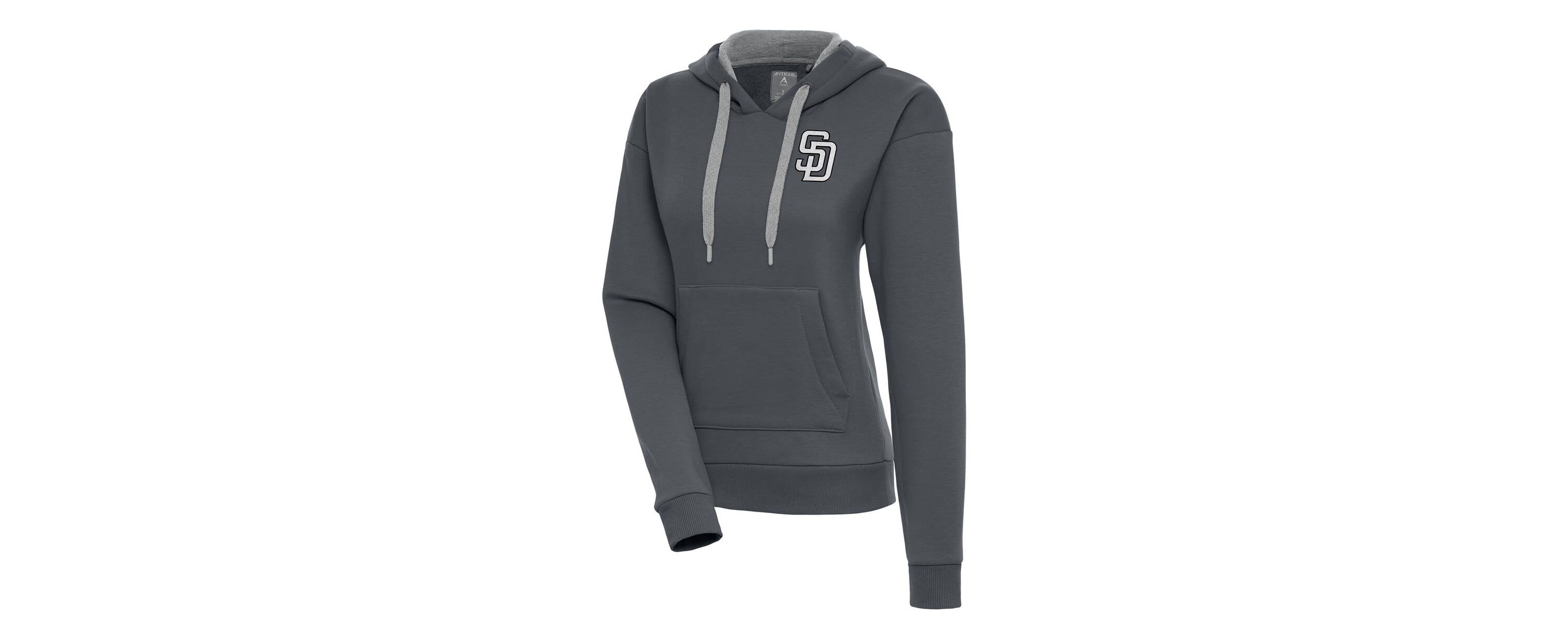 MLB San Diego Padres Brushed Metallic Victory Pullover Hoodie