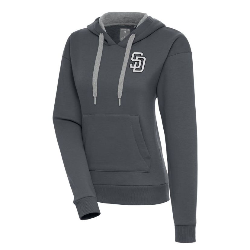 MLB San Diego Padres Brushed Metallic Victory Pullover Hoodie
