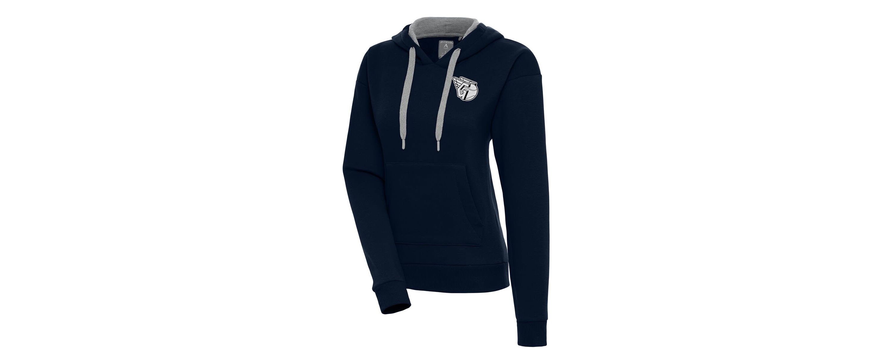 MLB Cleveland Guardians Brushed Metallic Victory Pullover Hoodie