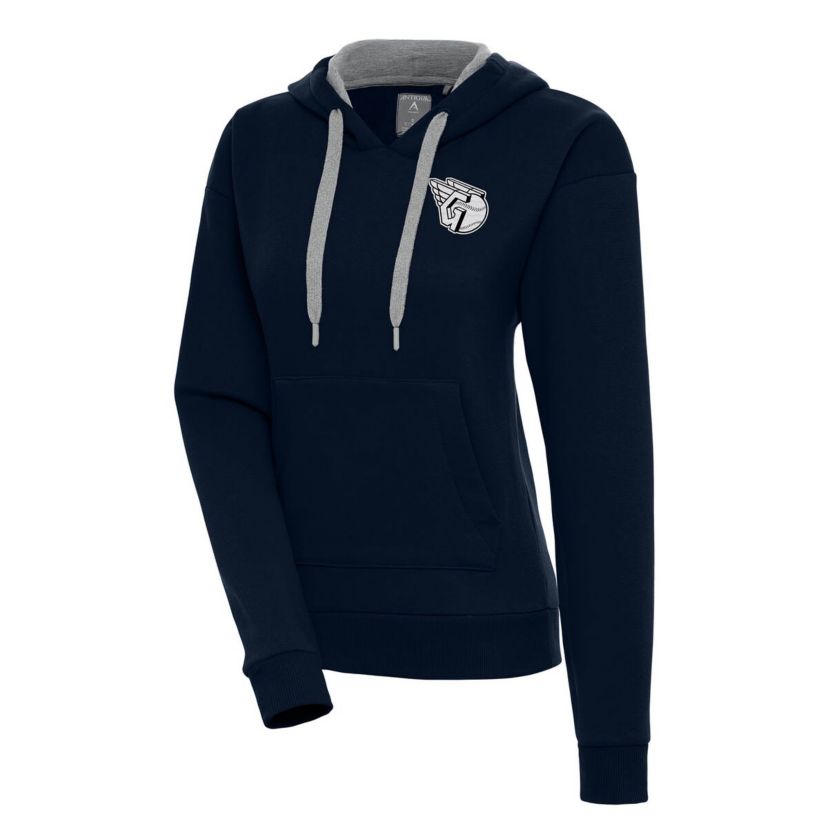 MLB Cleveland Guardians Brushed Metallic Victory Pullover Hoodie