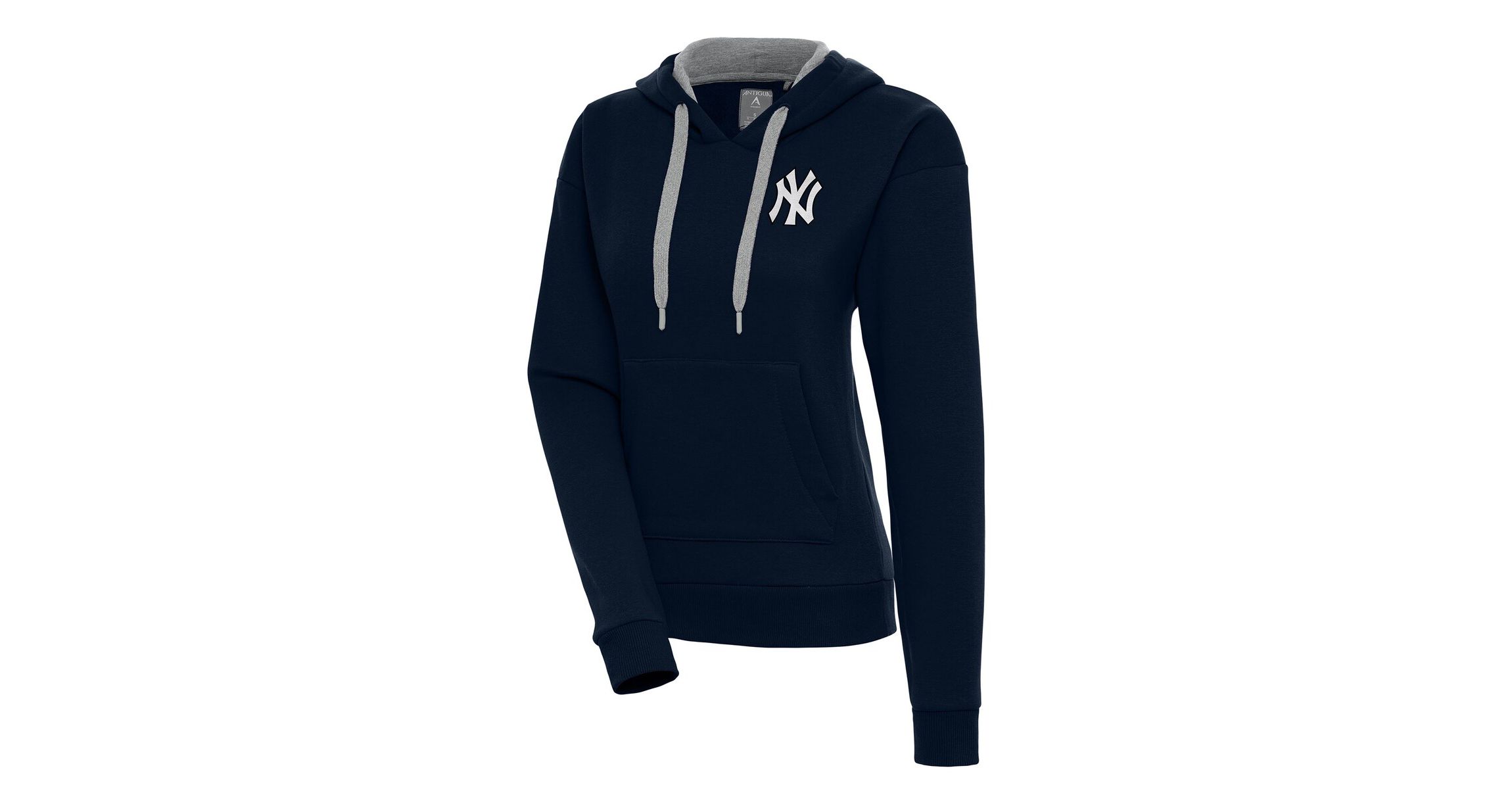 MLB New York Yankees Brushed Metallic Victory Pullover Hoodie