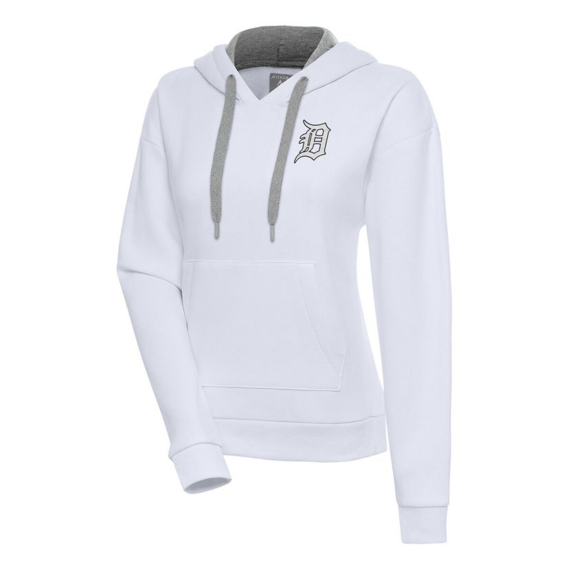 MLB Detroit Tigers Brushed Metallic Victory Pullover Hoodie