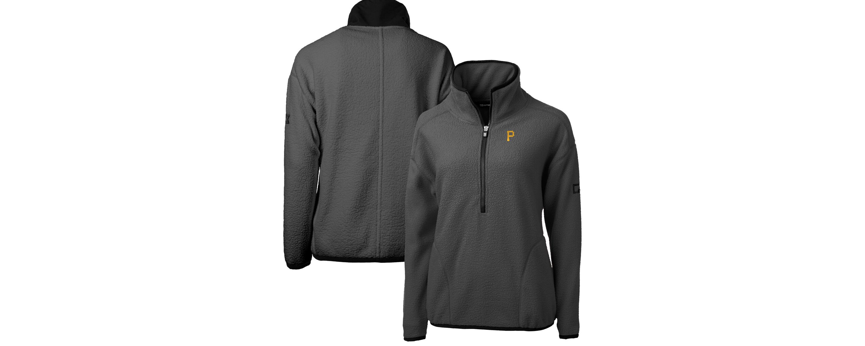 MLB Pittsburgh Pirates Roam Cascade Eco Sherpa Fleece Half-Zip Pullover Jacket