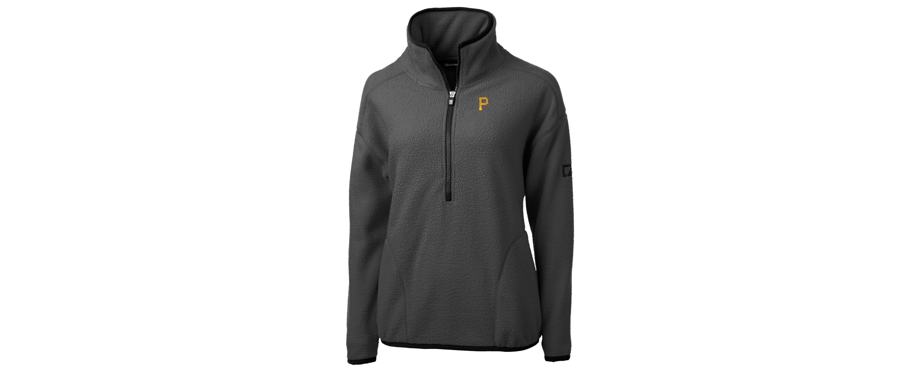 MLB Pittsburgh Pirates Roam Cascade Eco Sherpa Fleece Half-Zip Pullover Jacket