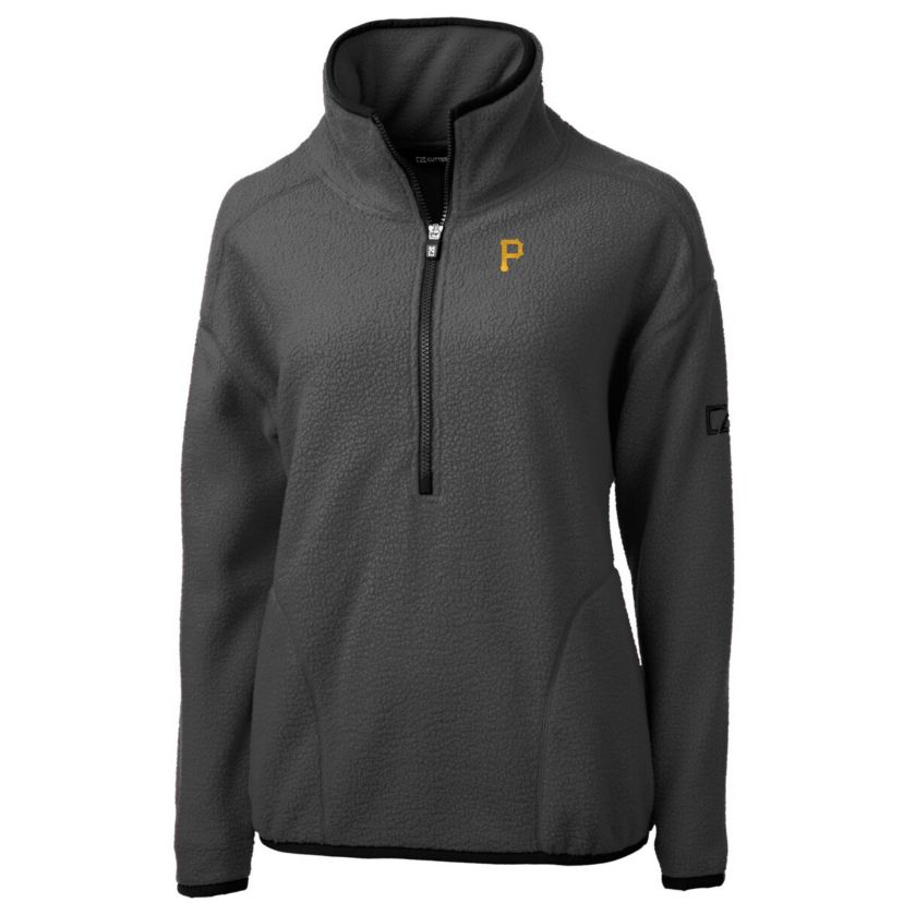 MLB Pittsburgh Pirates Roam Cascade Eco Sherpa Fleece Half-Zip Pullover Jacket