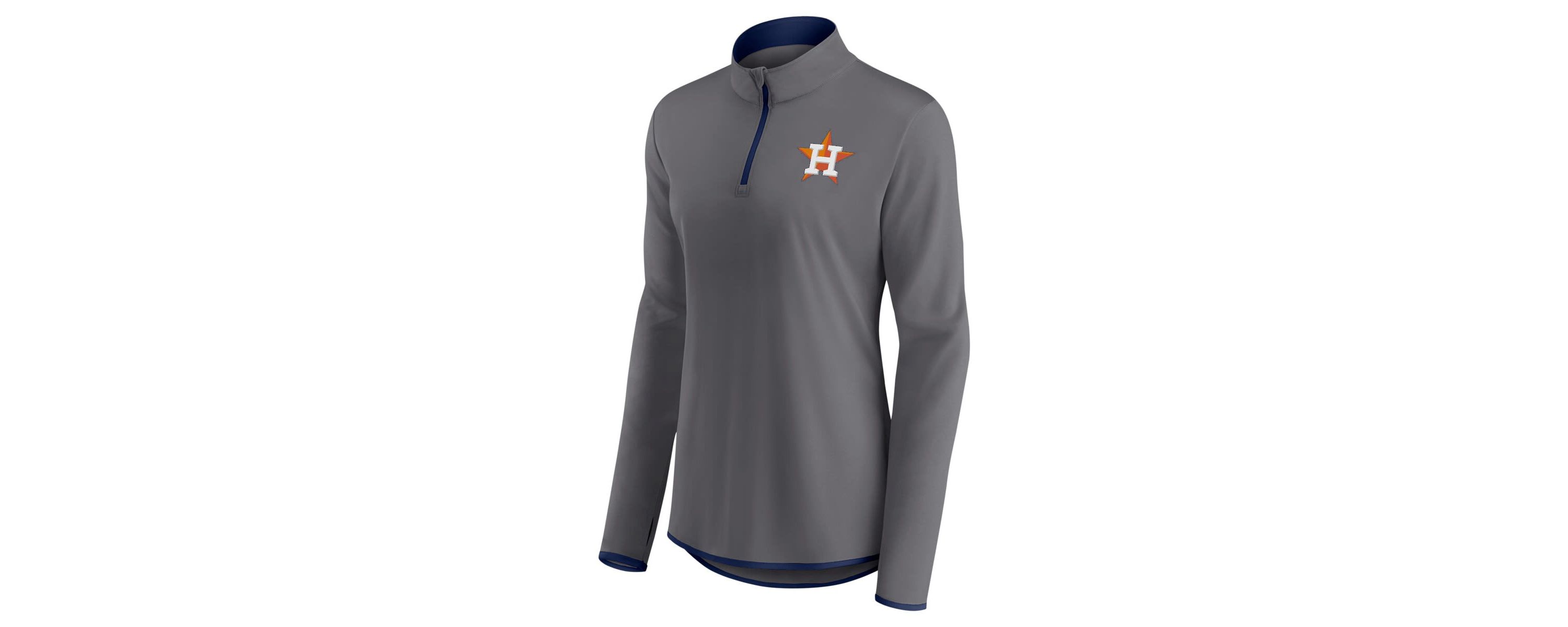 MLB Houston Astros Plus Size Quarter-Zip Jacket
