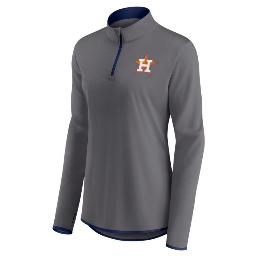 MLB Houston Astros Plus Size Quarter-Zip Jacket