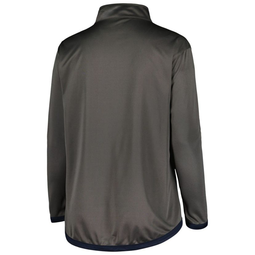 MLB New York Yankees Plus Size Quarter-Zip Jacket