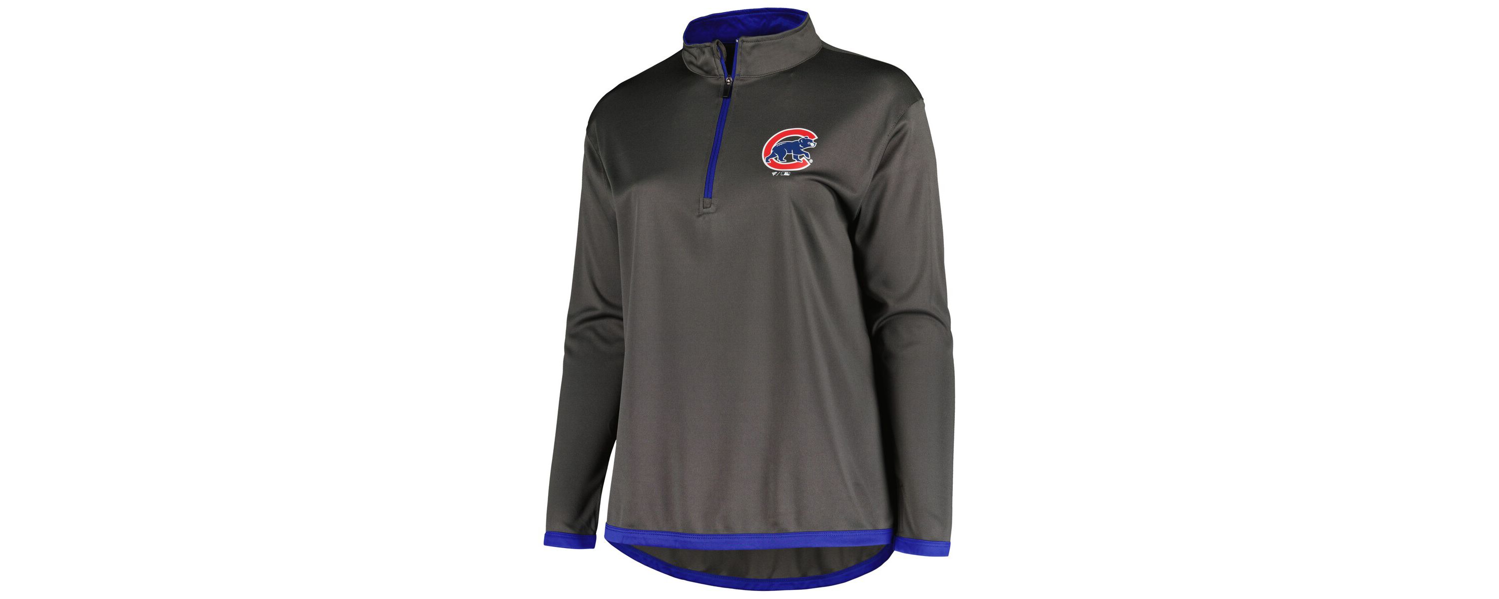 MLB Chicago Cubs Plus Size Quarter-Zip Jacket