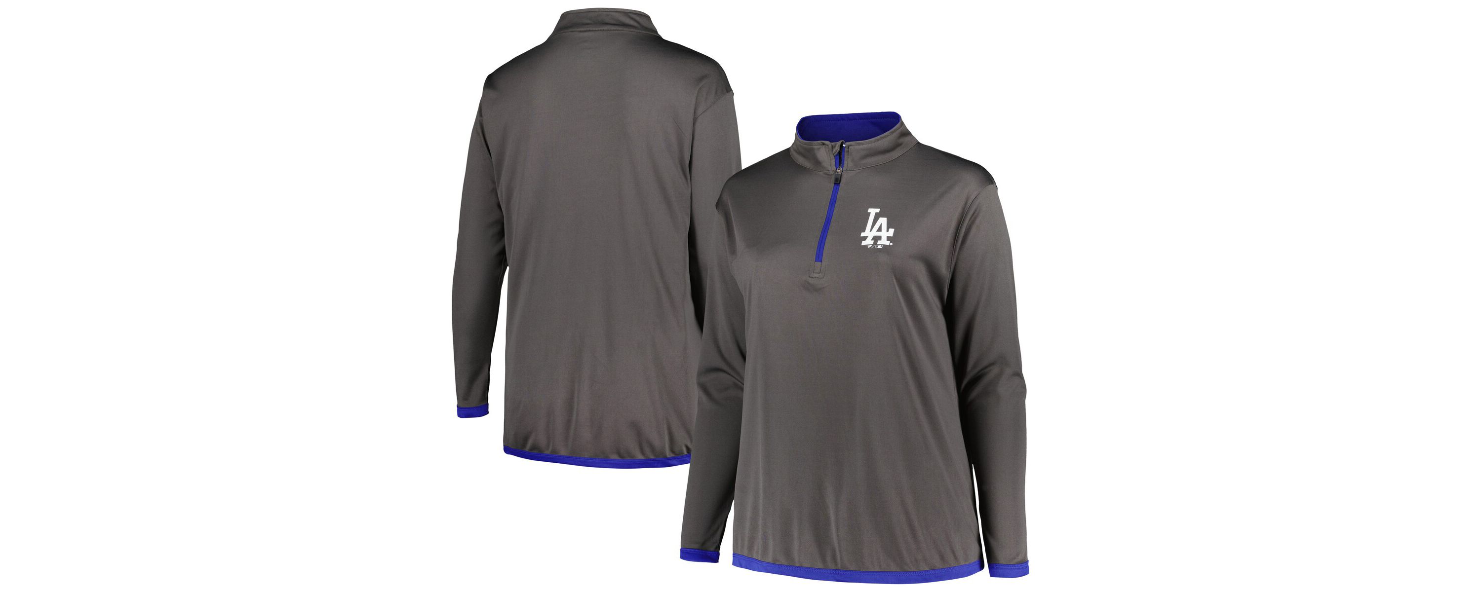 MLB Los Angeles Dodgers Plus Size Quarter-Zip Jacket