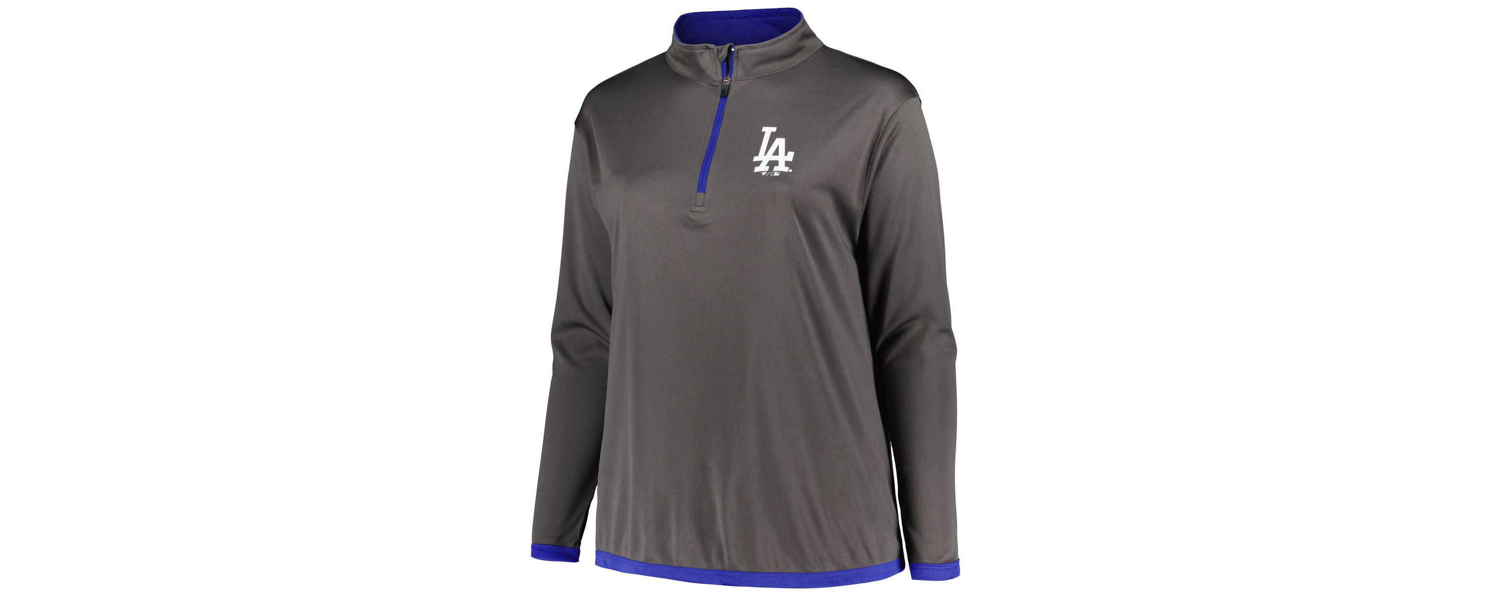 MLB Los Angeles Dodgers Plus Size Quarter-Zip Jacket