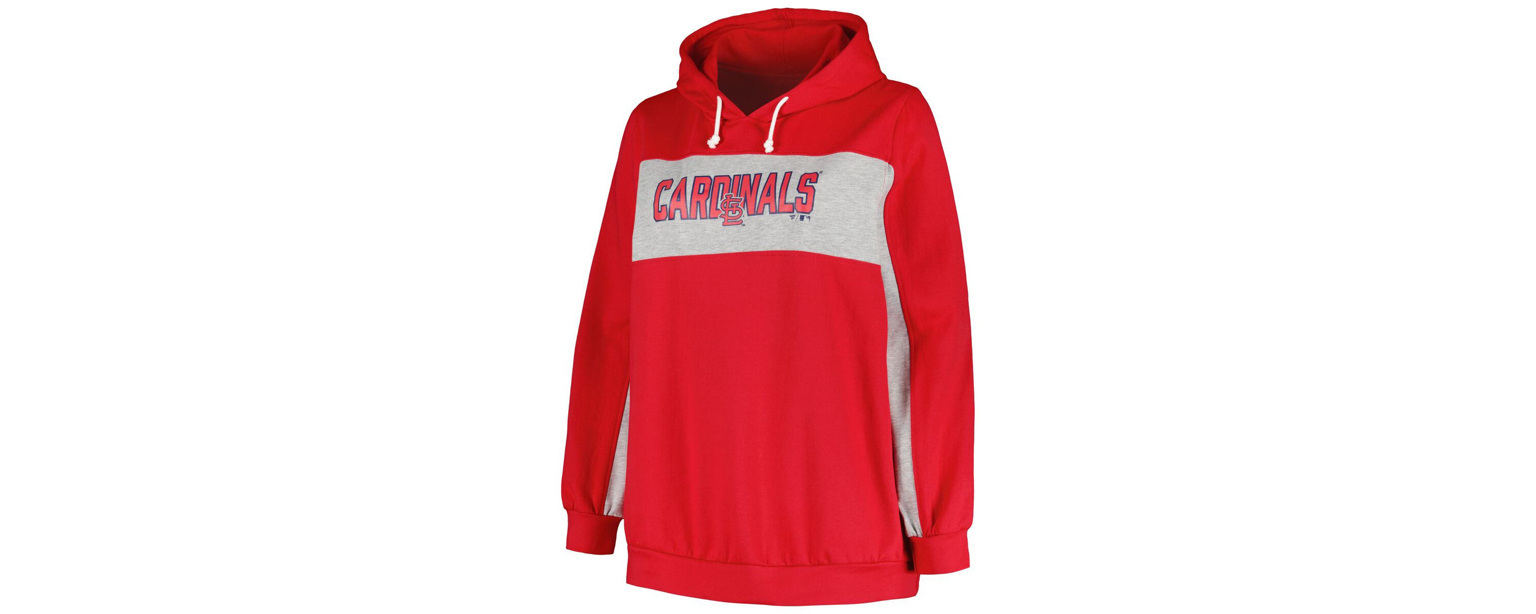MLB St. Louis Cardinals Plus Size Pullover Hoodie