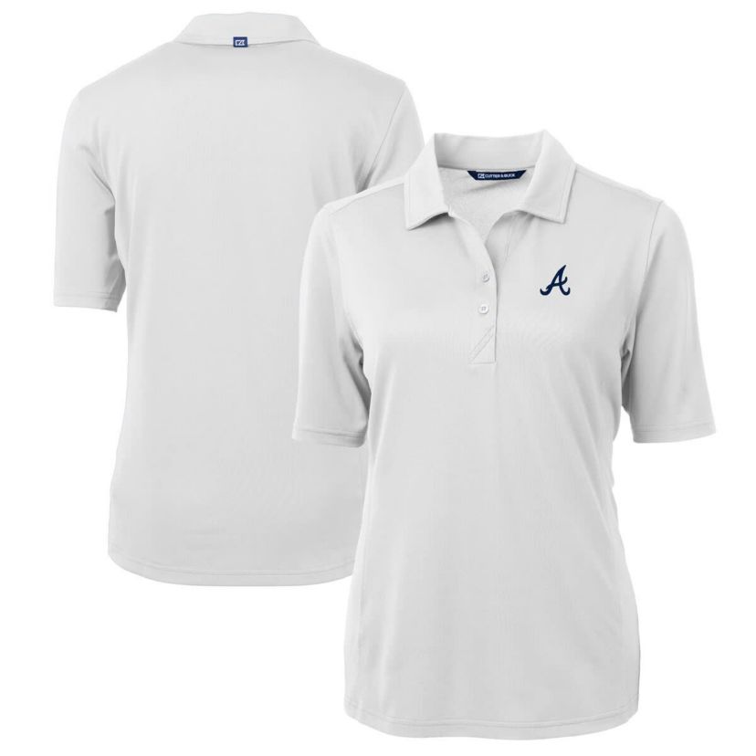 MLB Atlanta Braves DryTec Virtue Eco Pique Recycled Polo