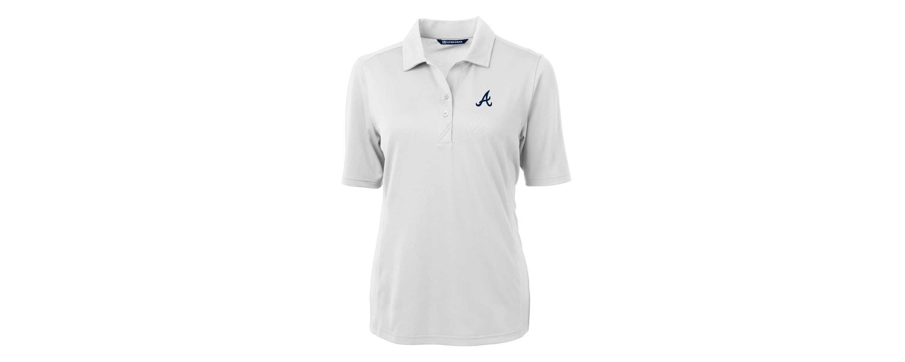 MLB Atlanta Braves DryTec Virtue Eco Pique Recycled Polo