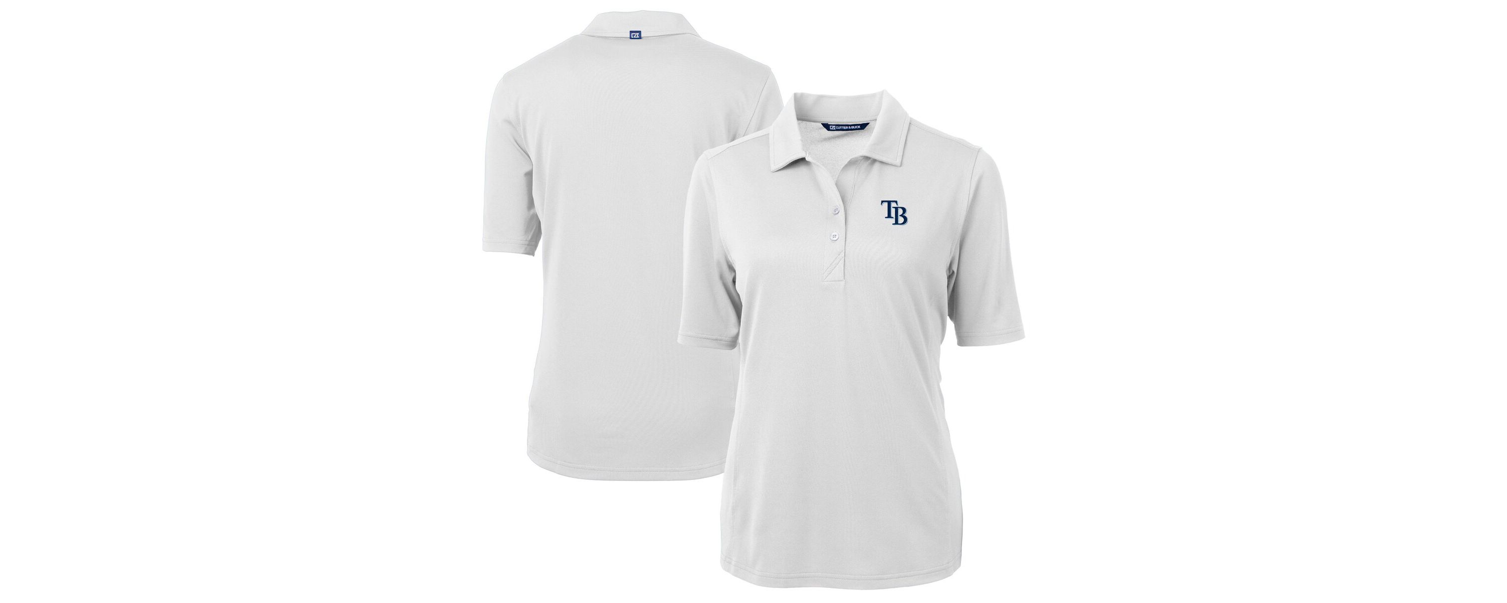 MLB Tampa Bay Rays DryTec Virtue Eco Pique Recycled Polo