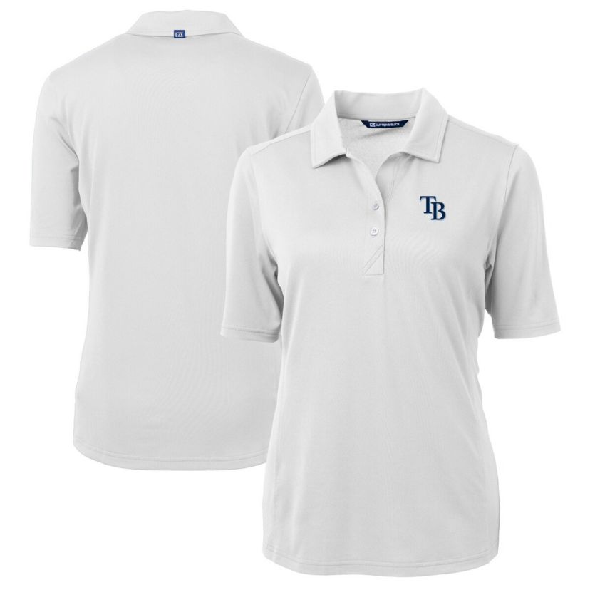 MLB Tampa Bay Rays DryTec Virtue Eco Pique Recycled Polo