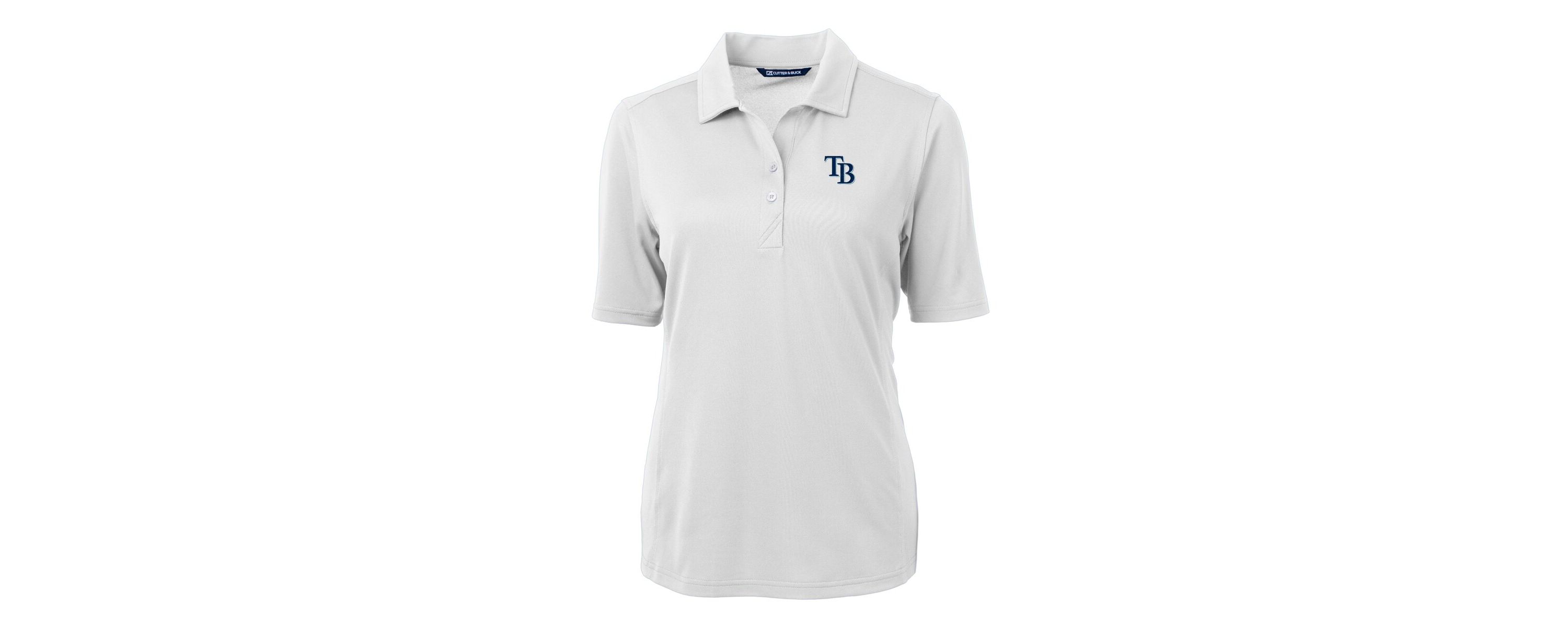 MLB Tampa Bay Rays DryTec Virtue Eco Pique Recycled Polo