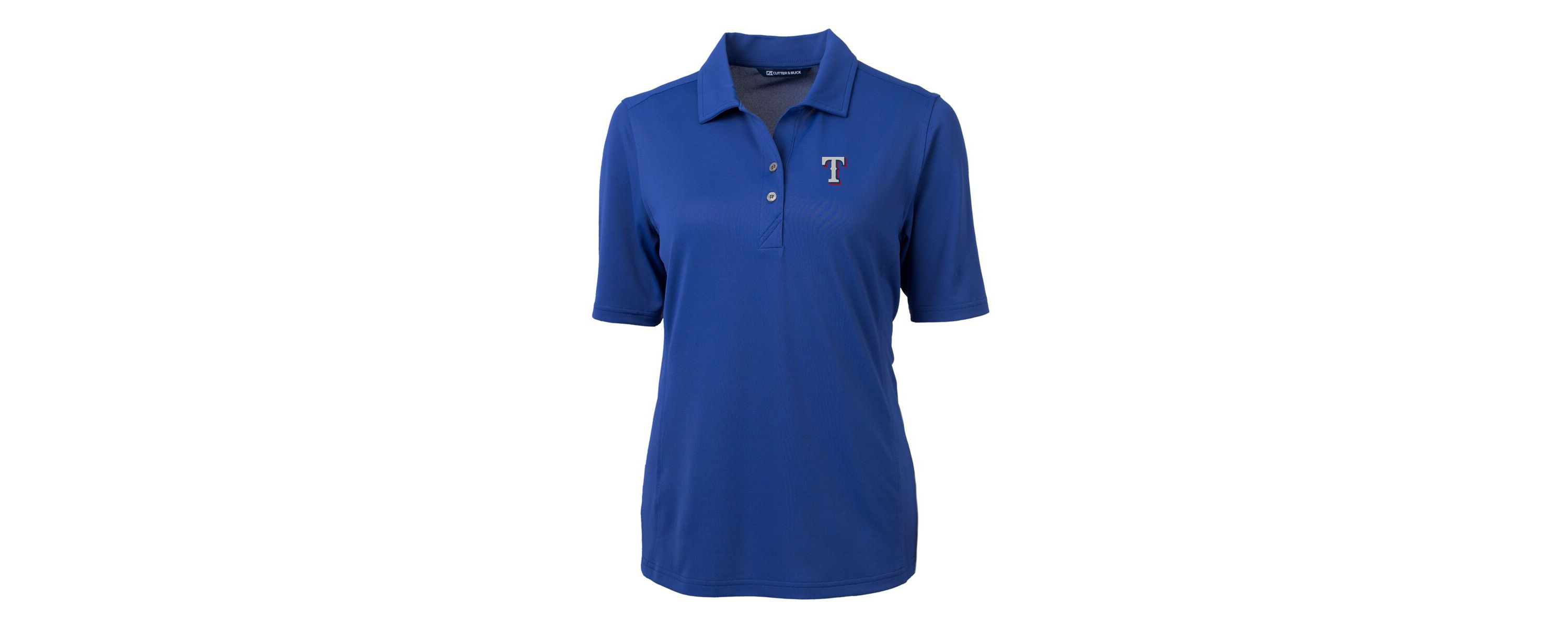 MLB Texas Rangers DryTec Virtue Eco Pique Recycled Polo