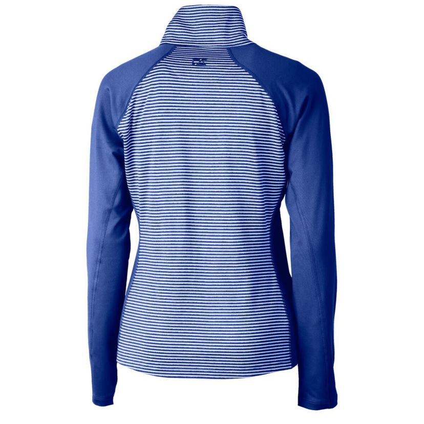 MLB Chicago Cubs DryTec Forge Tonal Stripe Half-Zip Top