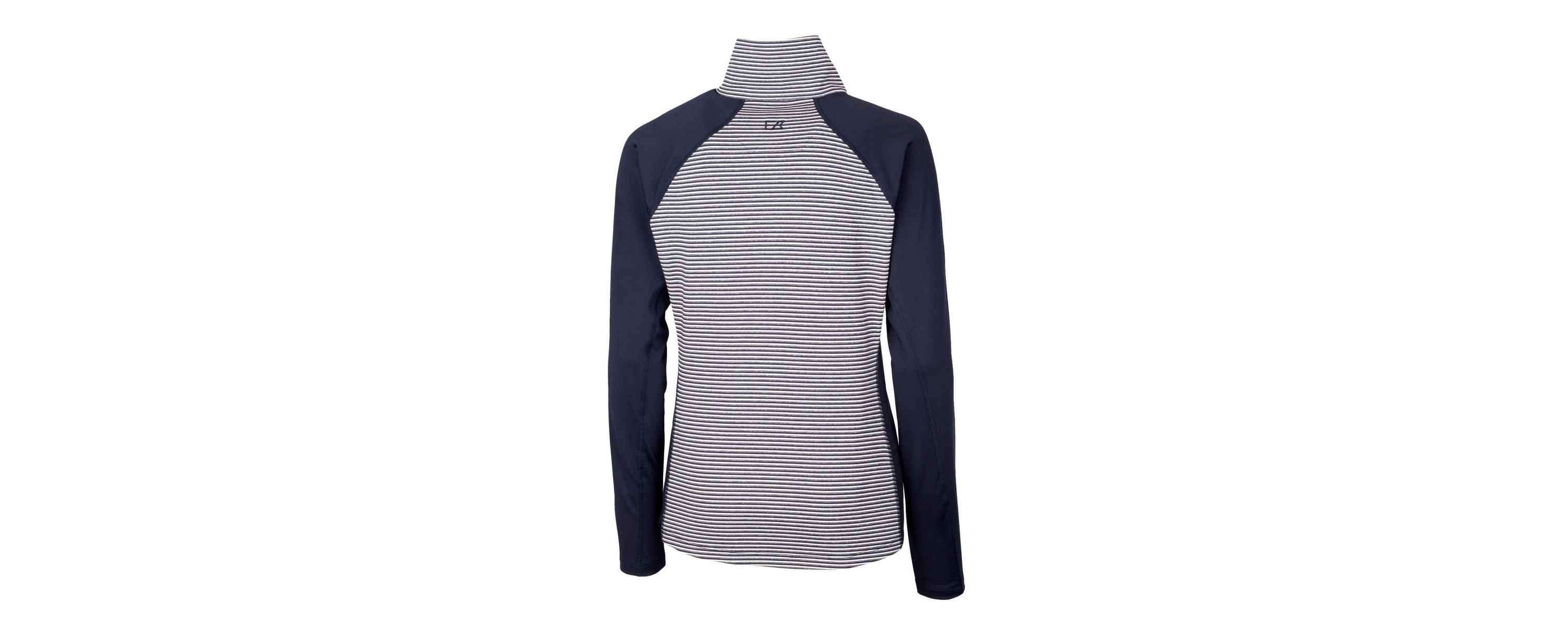 MLB Chicago Cubs DryTec Forge Tonal Stripe Half-Zip Top