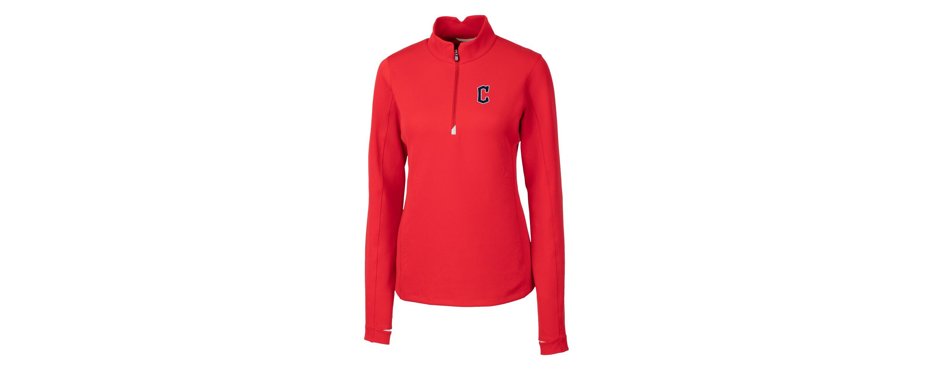 MLB Cleveland Guardians DryTec Traverse Stretch Quarter-Zip Pullover Top