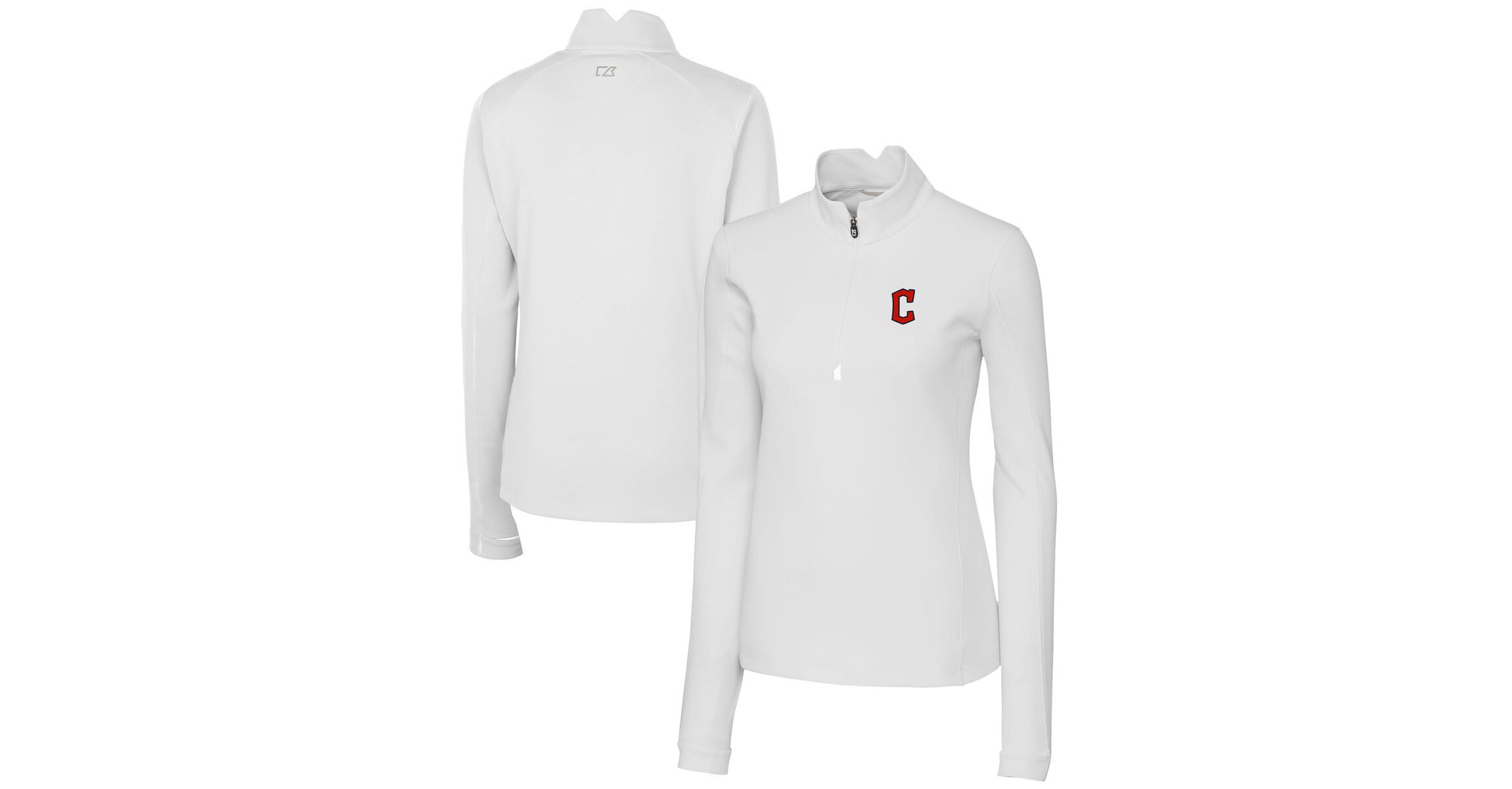 MLB Cleveland Guardians DryTec Traverse Stretch Quarter-Zip Pullover Top
