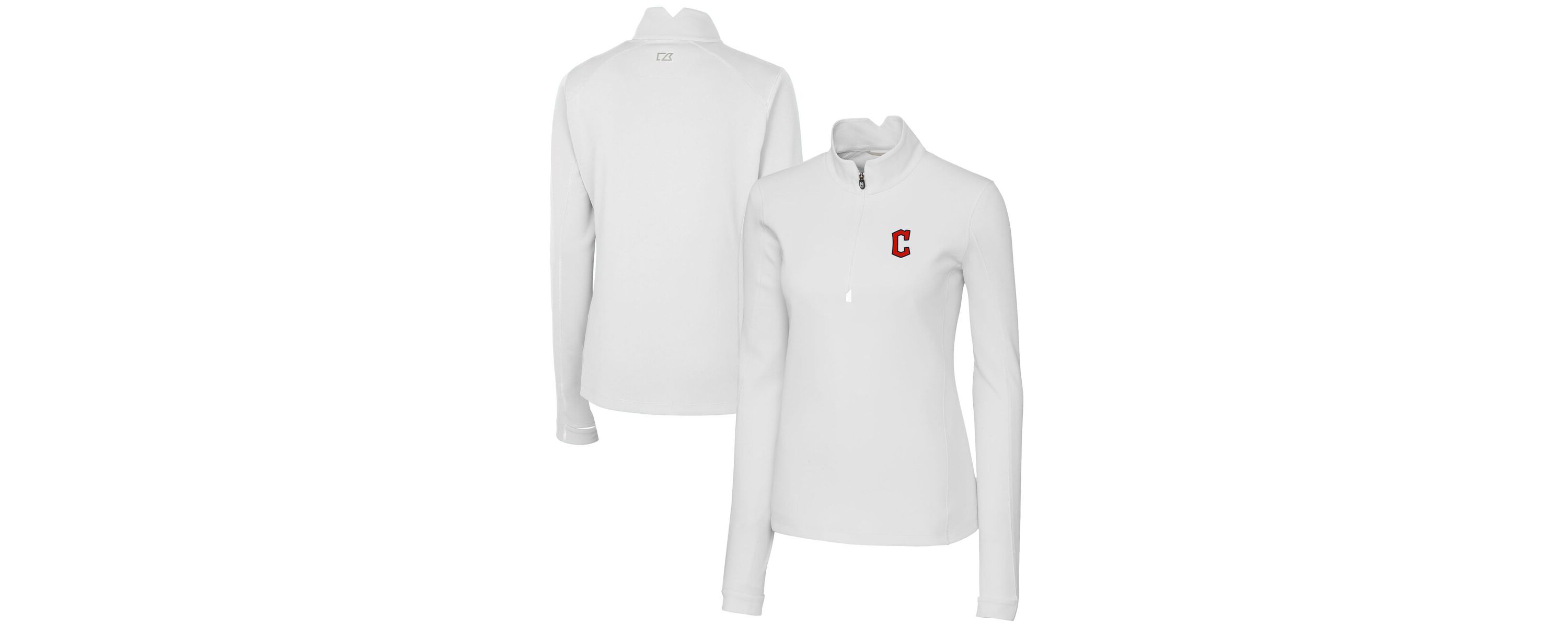 MLB Cleveland Guardians DryTec Traverse Stretch Quarter-Zip Pullover Top