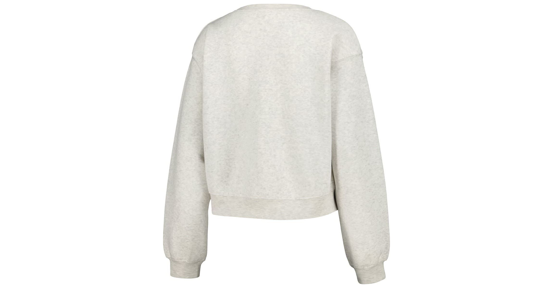 NCAA Michigan Wolverines Core Chenille Cropped Pullover Sweatshirt
