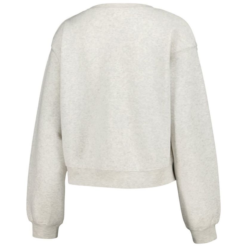 NCAA Wisconsin Badgers Core Chenille Cropped Pullover Sweatshirt