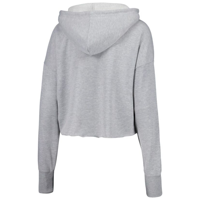 NCAA Clemson Tigers Swirl Cropped Pullover Hoodie