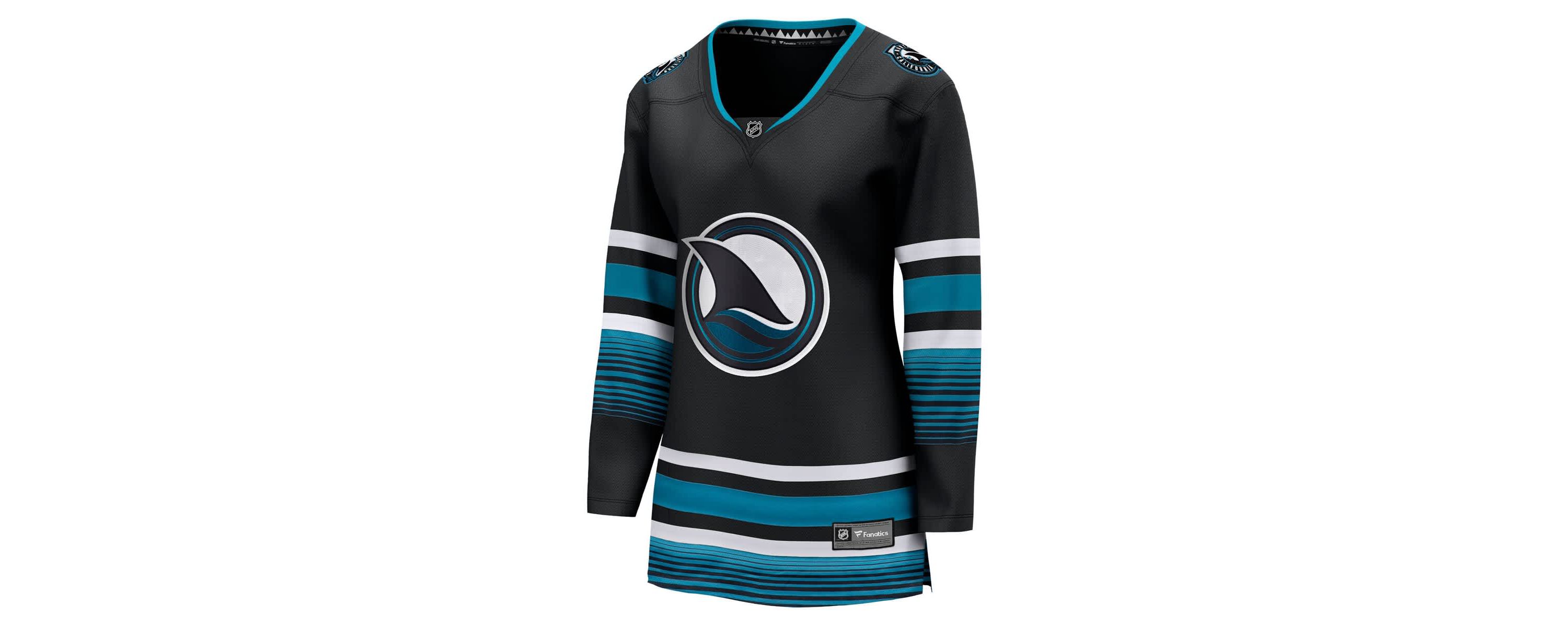 NHL Fanatics San Jose Sharks Alternate Breakaway Jersey