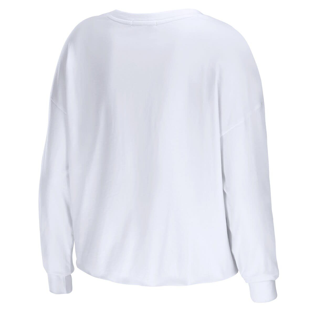 NCAA Ohio State Buckeyes Diamond Long Sleeve Cropped T-Shirt
