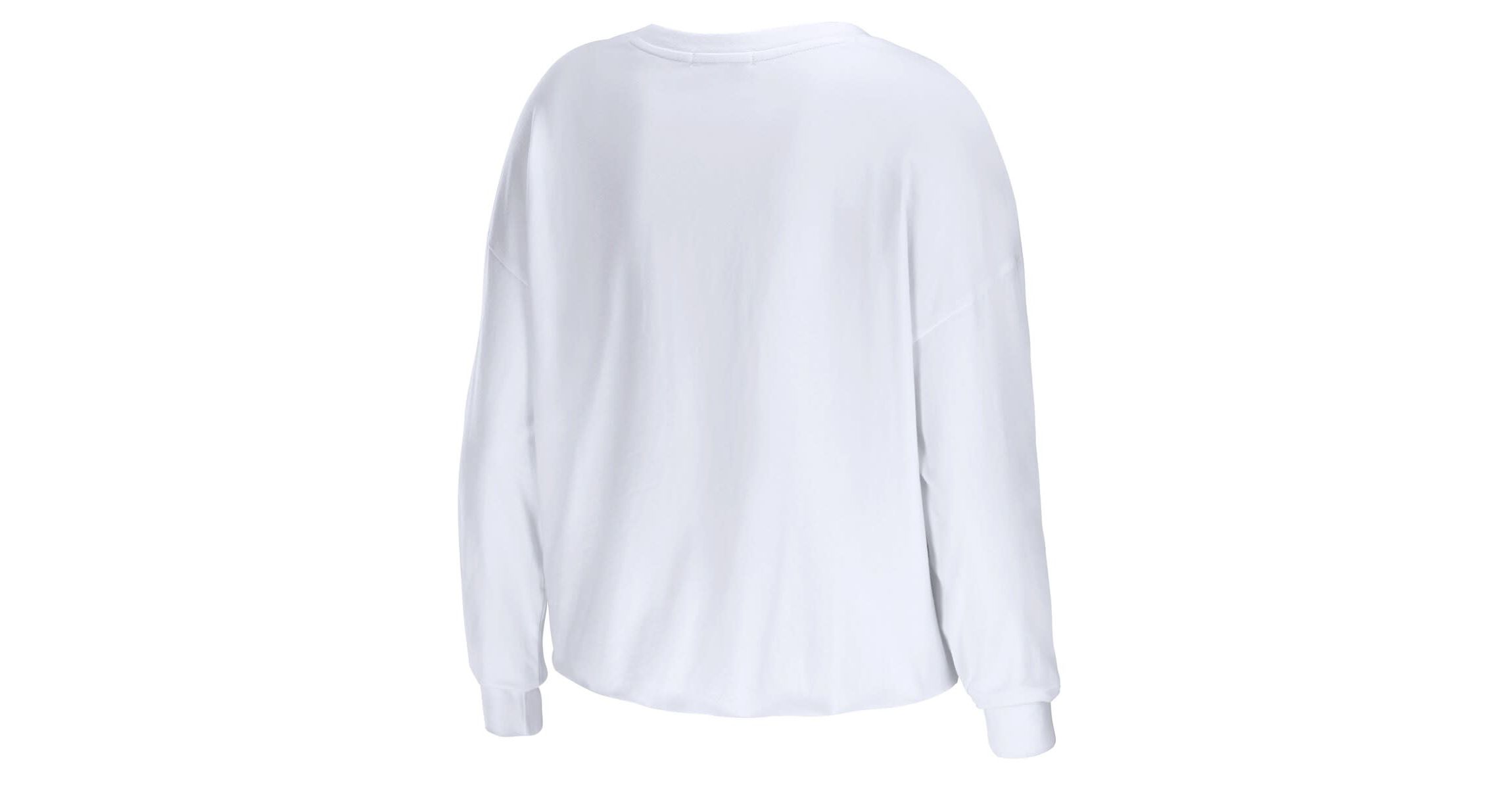 NCAA Tennessee Volunteers Diamond Long Sleeve Cropped T-Shirt