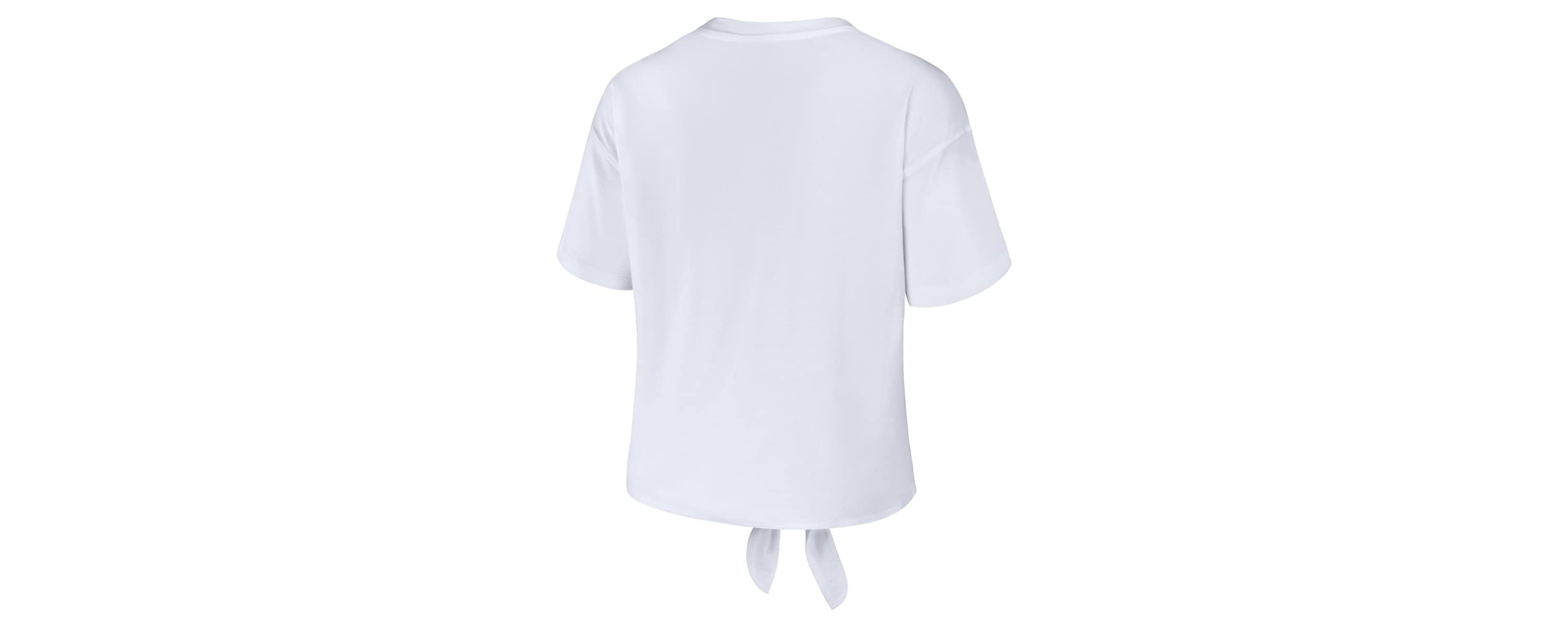 NCAA Florida A&M Rattlers Striped Front Knot Cropped T-Shirt