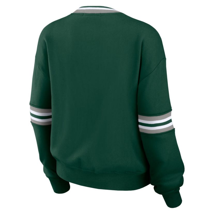 NCAA Forest Michigan State Spartans Vintage Pullover Sweatshirt