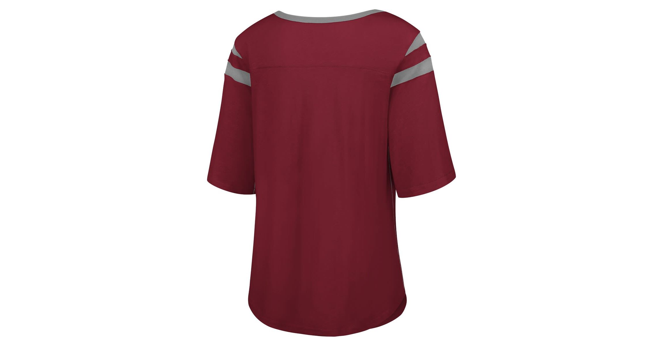 Alabama Crimson Tide NCAA Alabama Tide Plus Size Linebacker Half-Sleeve T-Shirt