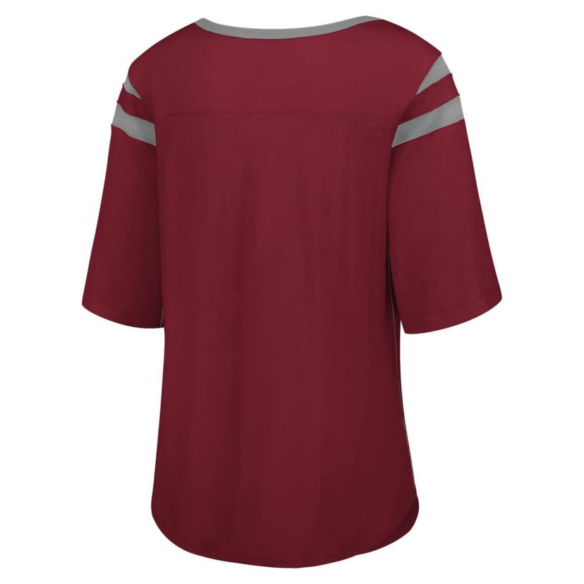 Alabama Crimson Tide NCAA Alabama Tide Plus Size Linebacker Half-Sleeve T-Shirt
