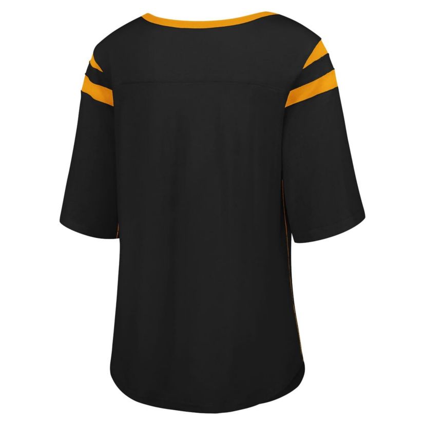 NCAA Iowa Hawkeyes Plus Size Linebacker Half-Sleeve T-Shirt