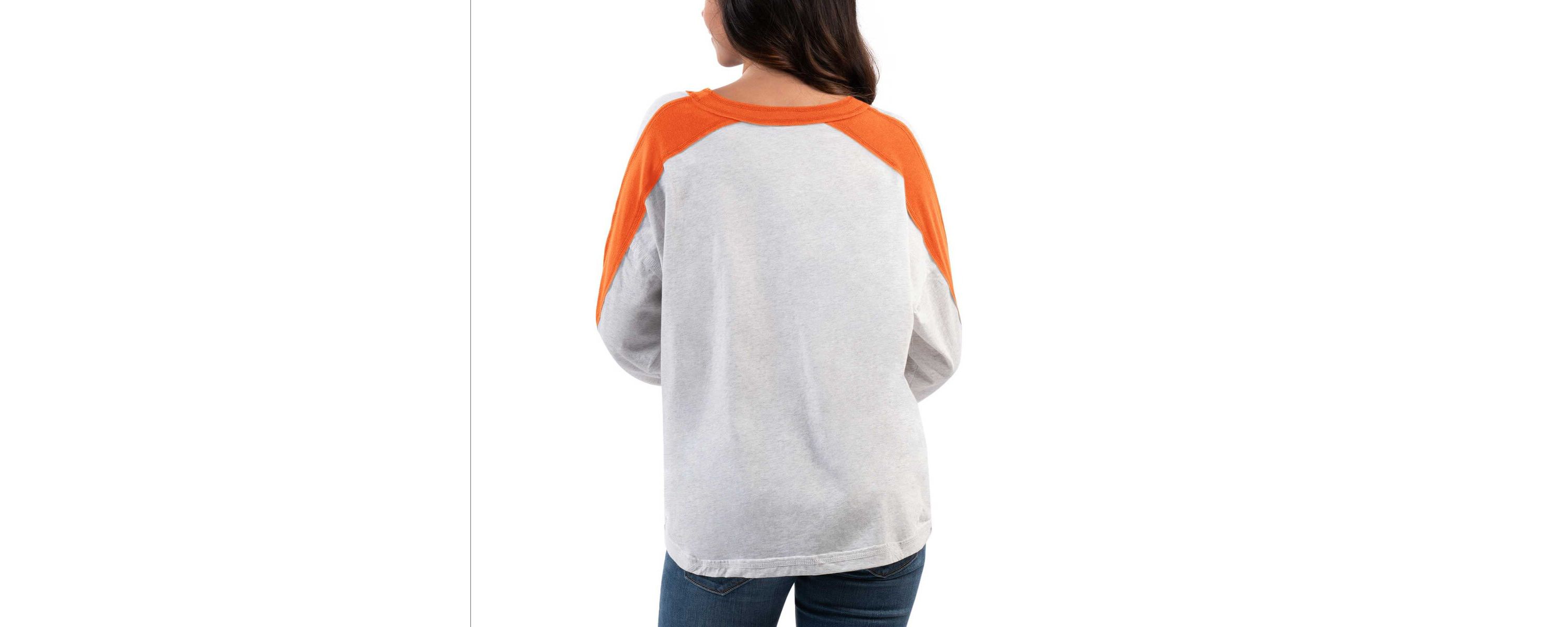 NCAA Clemson Tigers Smash Oversized Long Sleeve T-Shirt