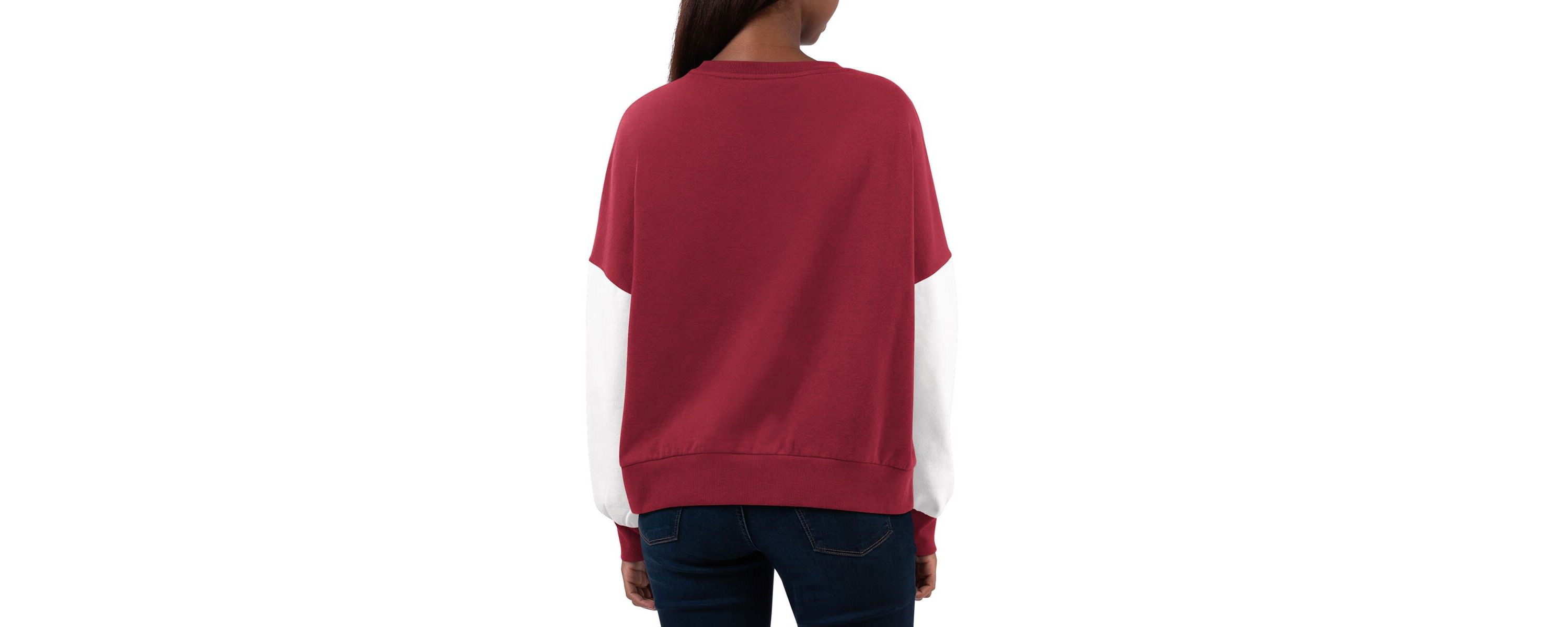 Alabama Crimson Tide NCAA Alabama Tide Team Pride Colorblock Pullover Sweatshirt