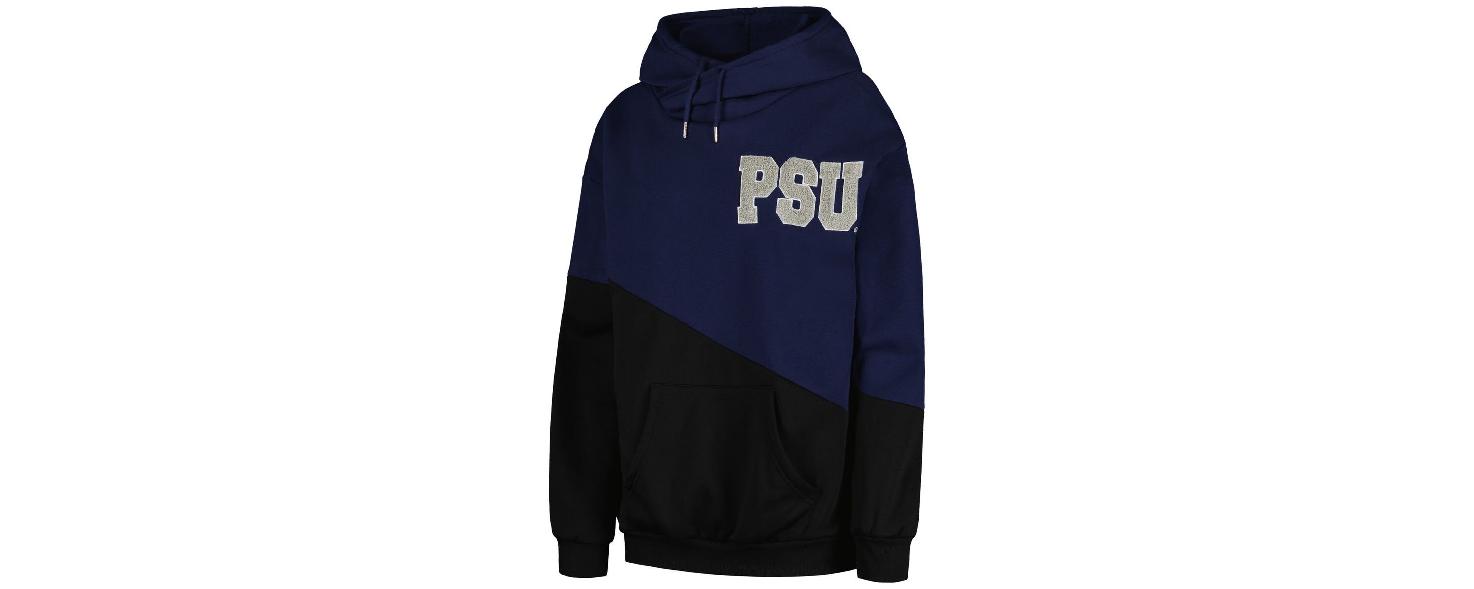 NCAA Penn State Nittany Lions Matchmaker Diagonal Cowl Pullover Hoodie