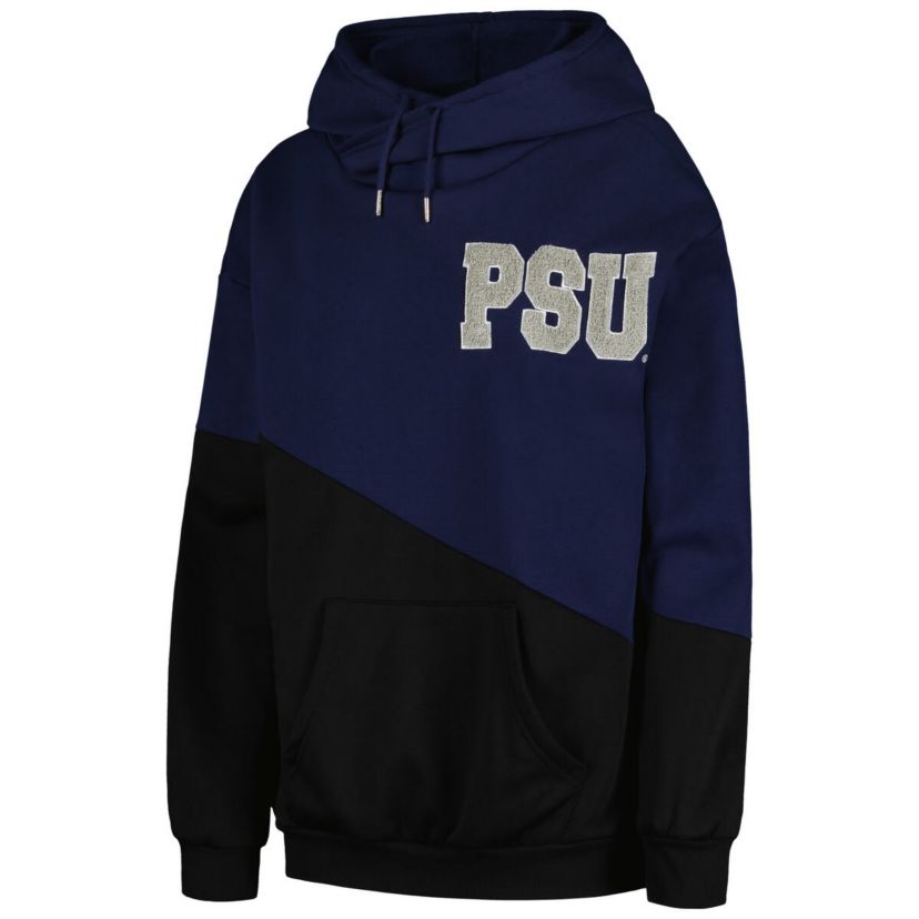NCAA Penn State Nittany Lions Matchmaker Diagonal Cowl Pullover Hoodie