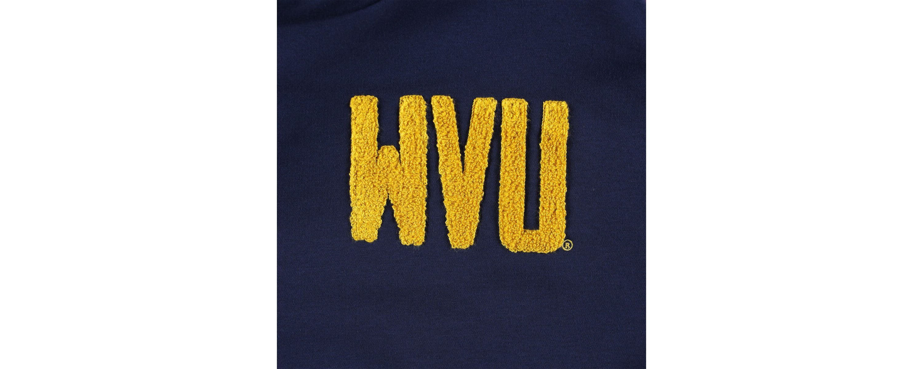 NCAA West Virginia Mountaineers Matchmaker Diagonal Cowl Pullover Hoodie